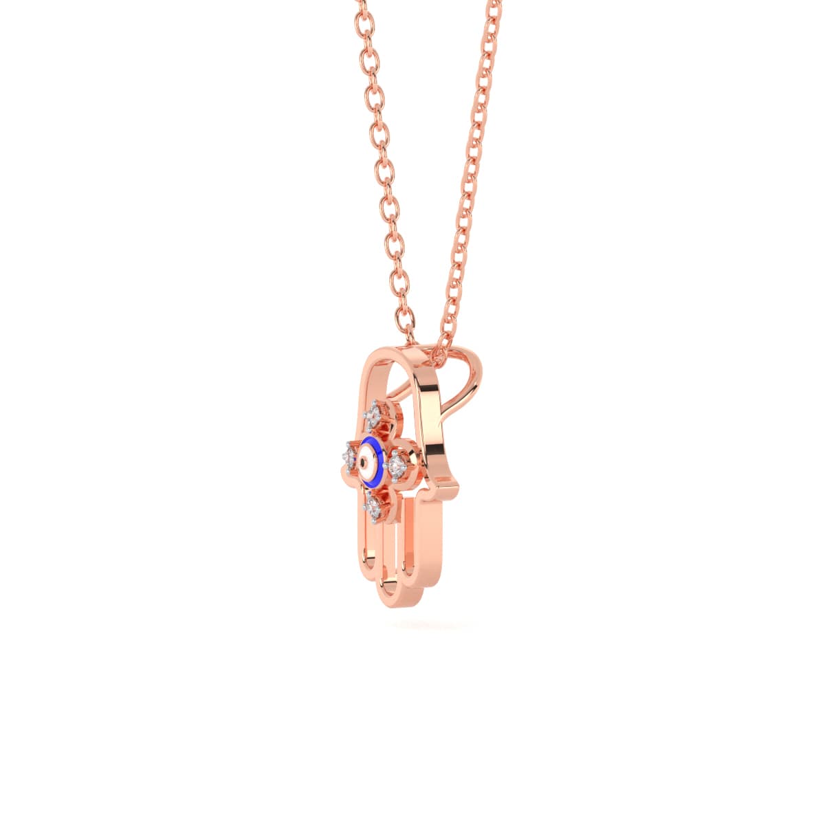 Abigail Evil Eye Diamond Pendant