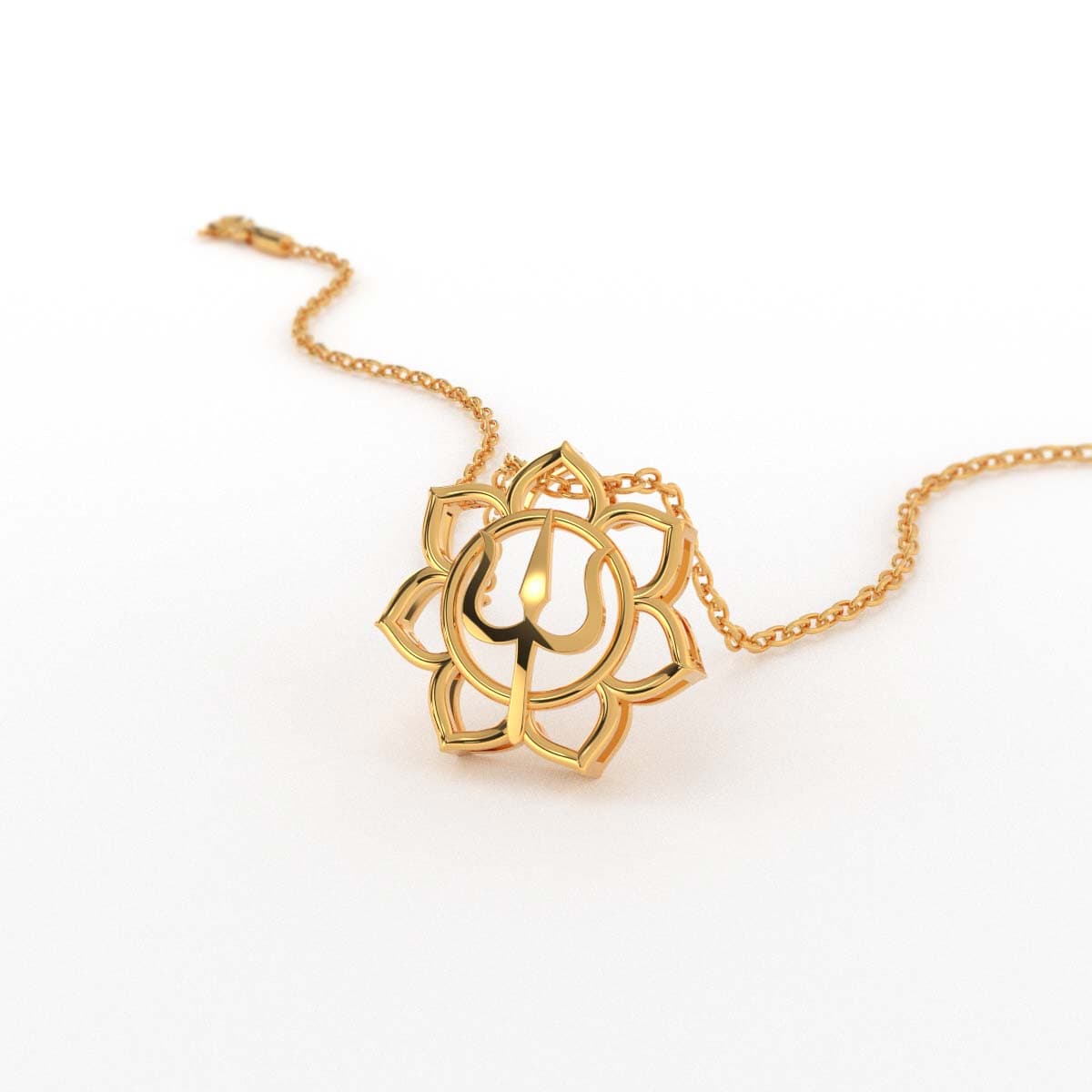 Kalash Diamond Delicate Pendant