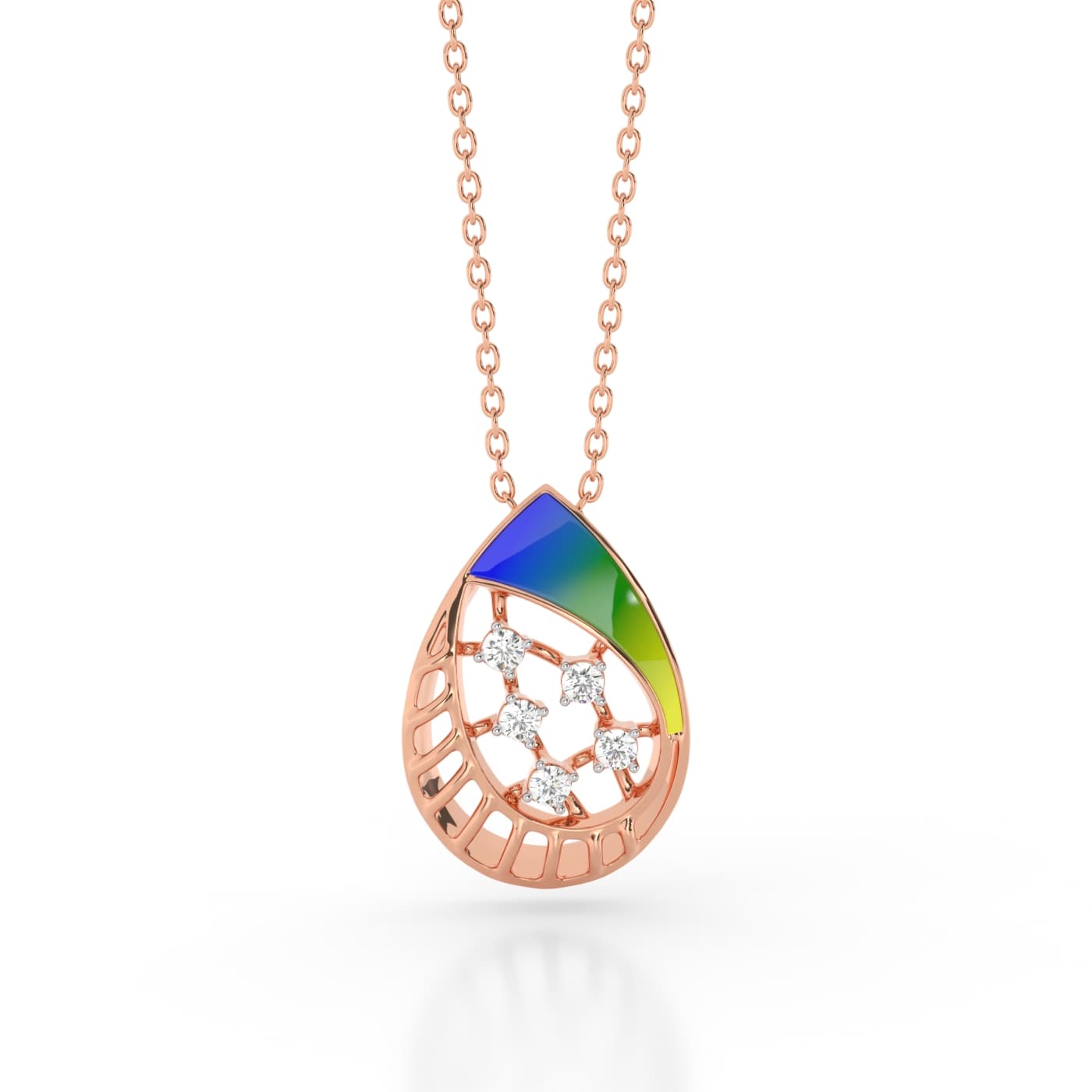 Shades Of Festive Celebration Pendant
