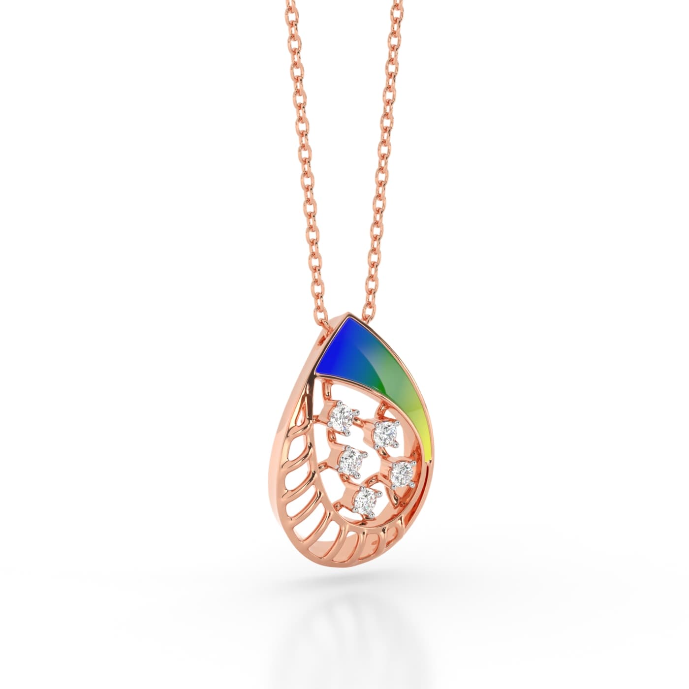 Shades Of Festive Celebration Pendant