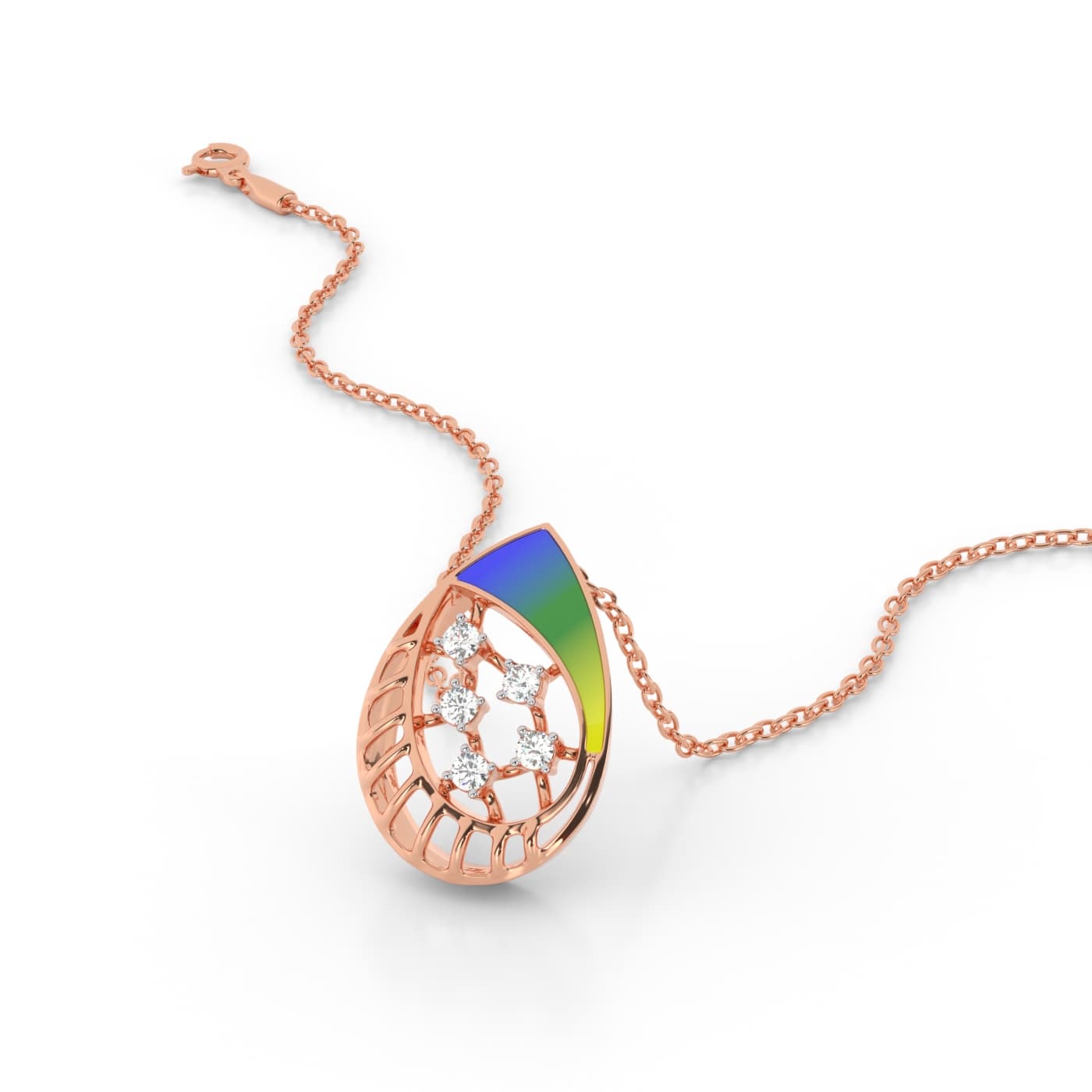Shades Of Festive Celebration Pendant