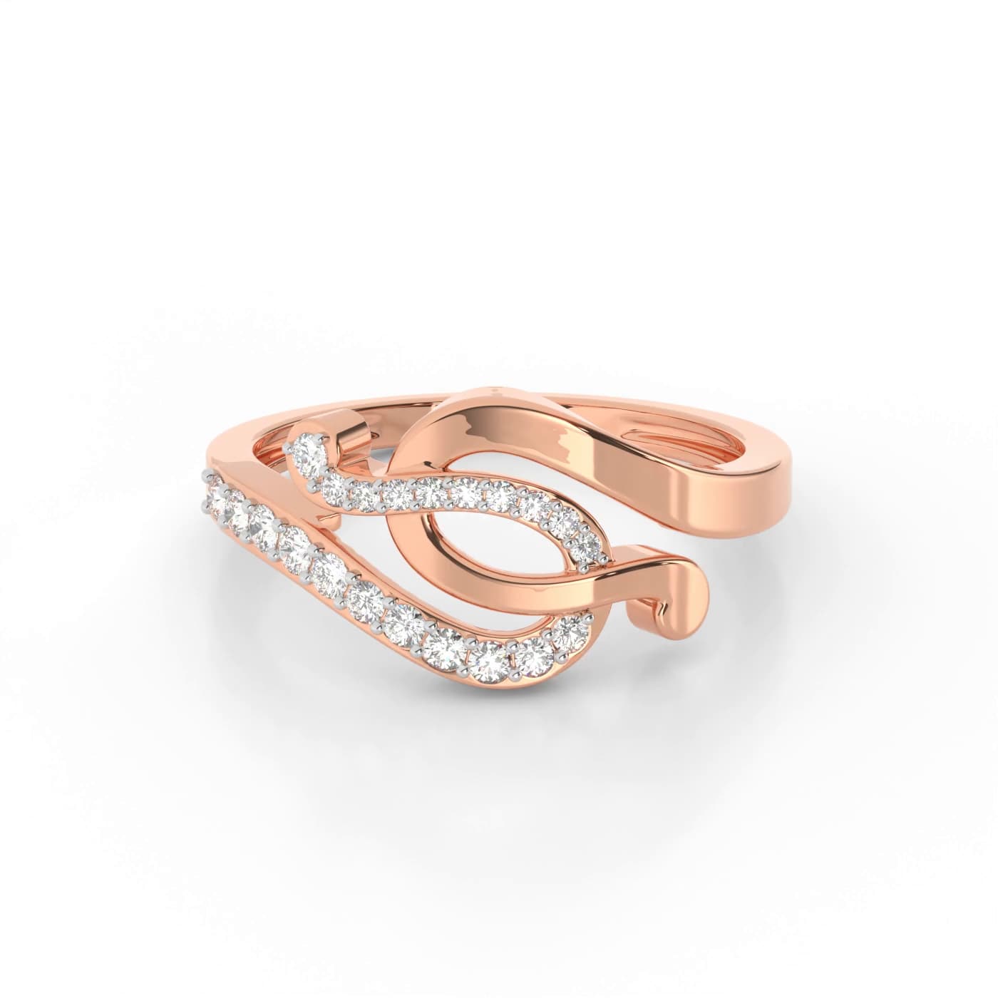Bailey Knot Diamond Ring