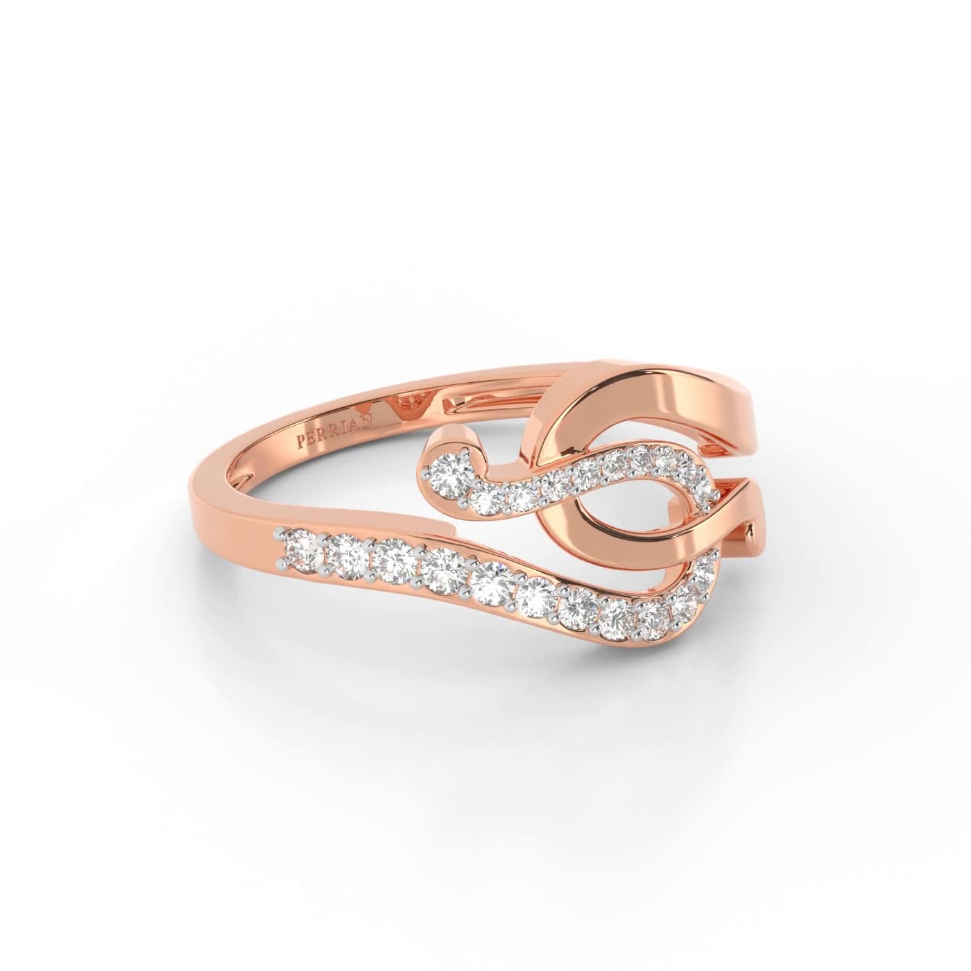 Bailey Knot Diamond Ring