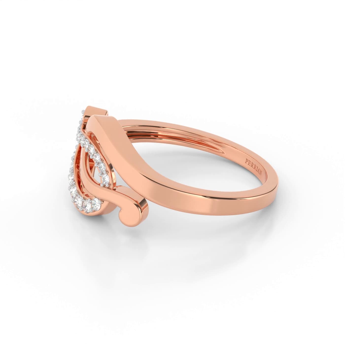 Bailey Knot Diamond Ring