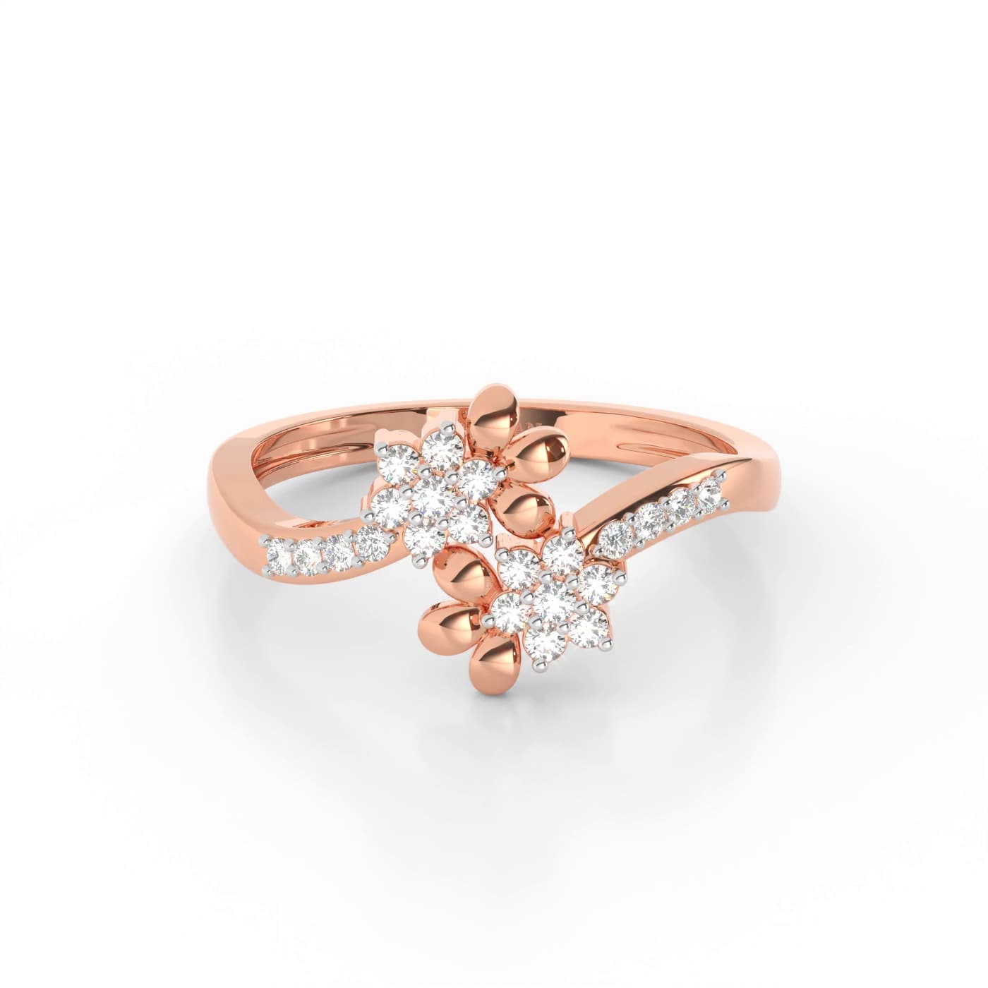 Duo Fyra Classic Diamond Ring