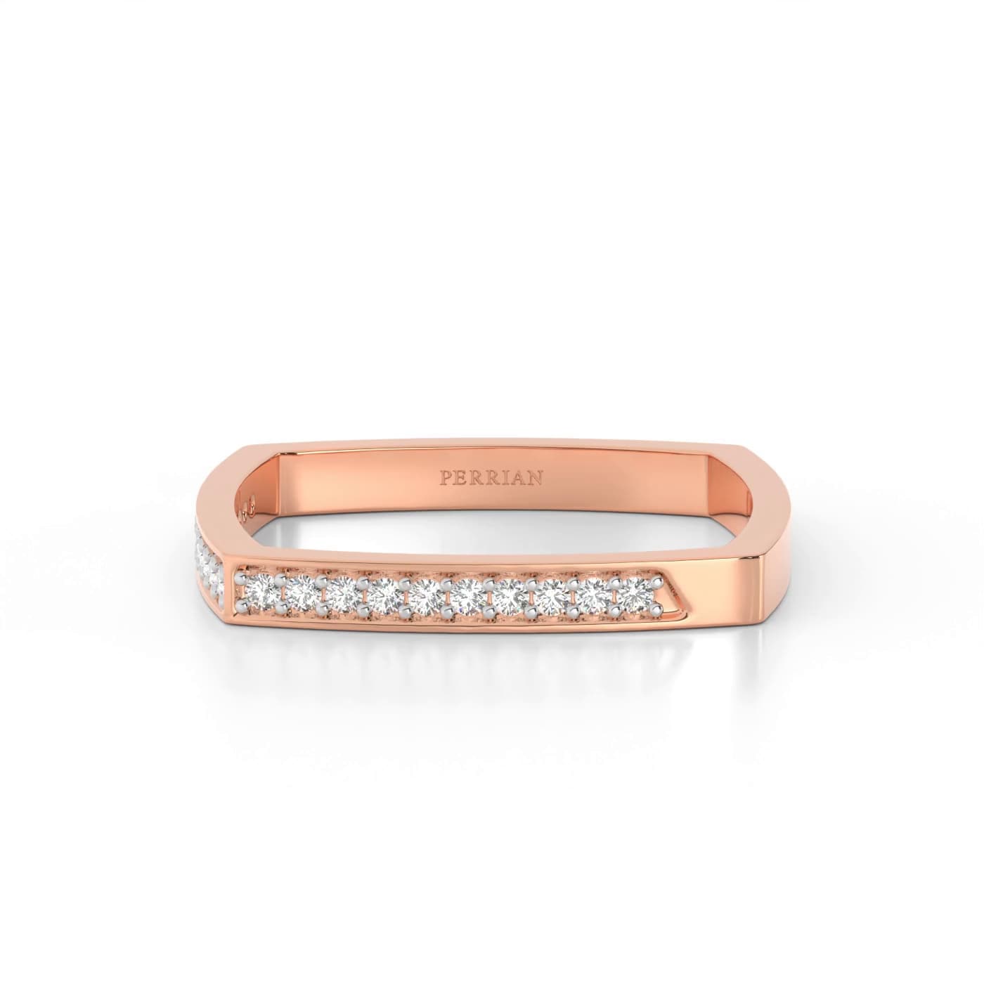 Classic Square Diamond Ring For Women