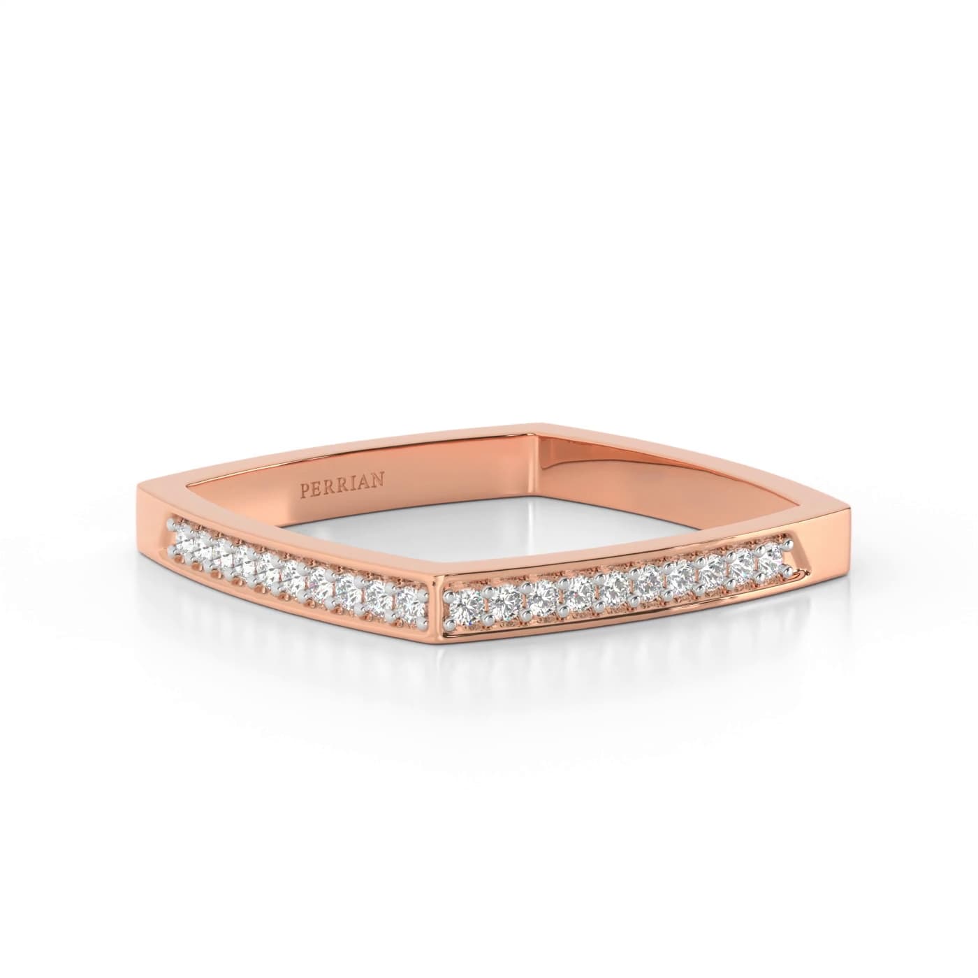Classic Square Diamond Ring For Women