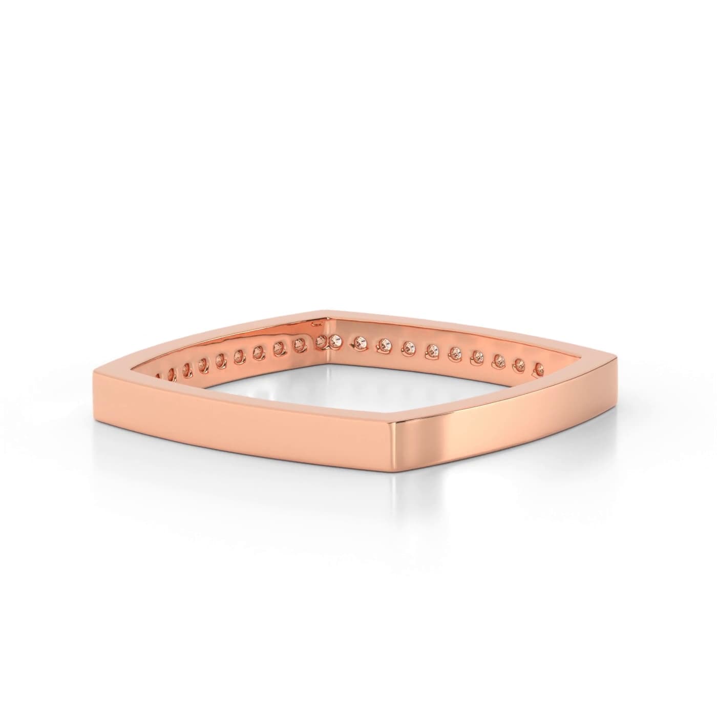 Classic Square Diamond Ring For Women
