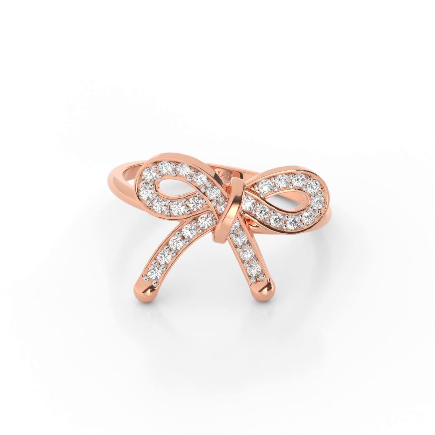 Bow Knot Diamond Ring