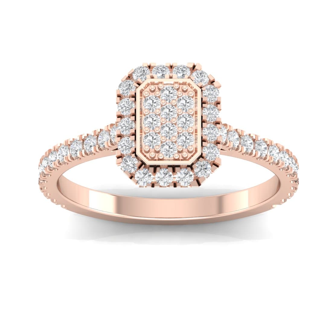 Mila Cushion Shape Diamond Ring