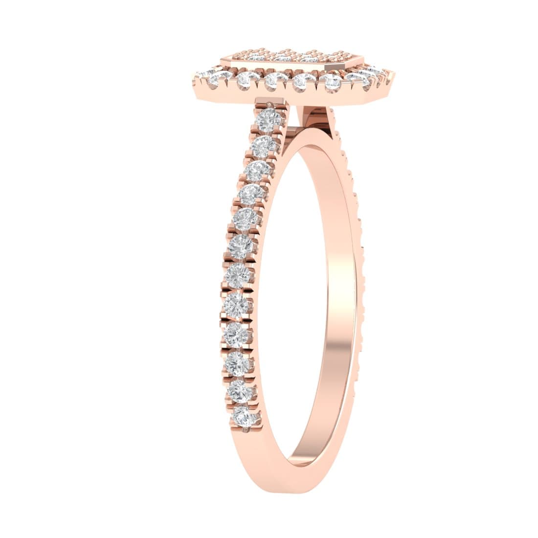 Mila Cushion Shape Diamond Ring