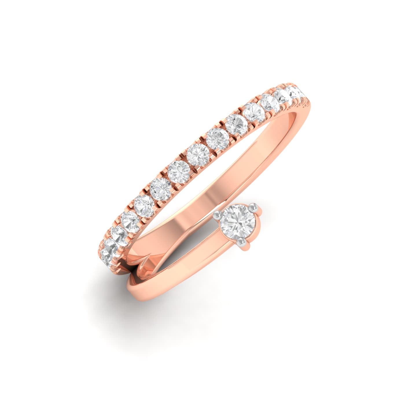 Freya Fleur Cluster Diamond Ring