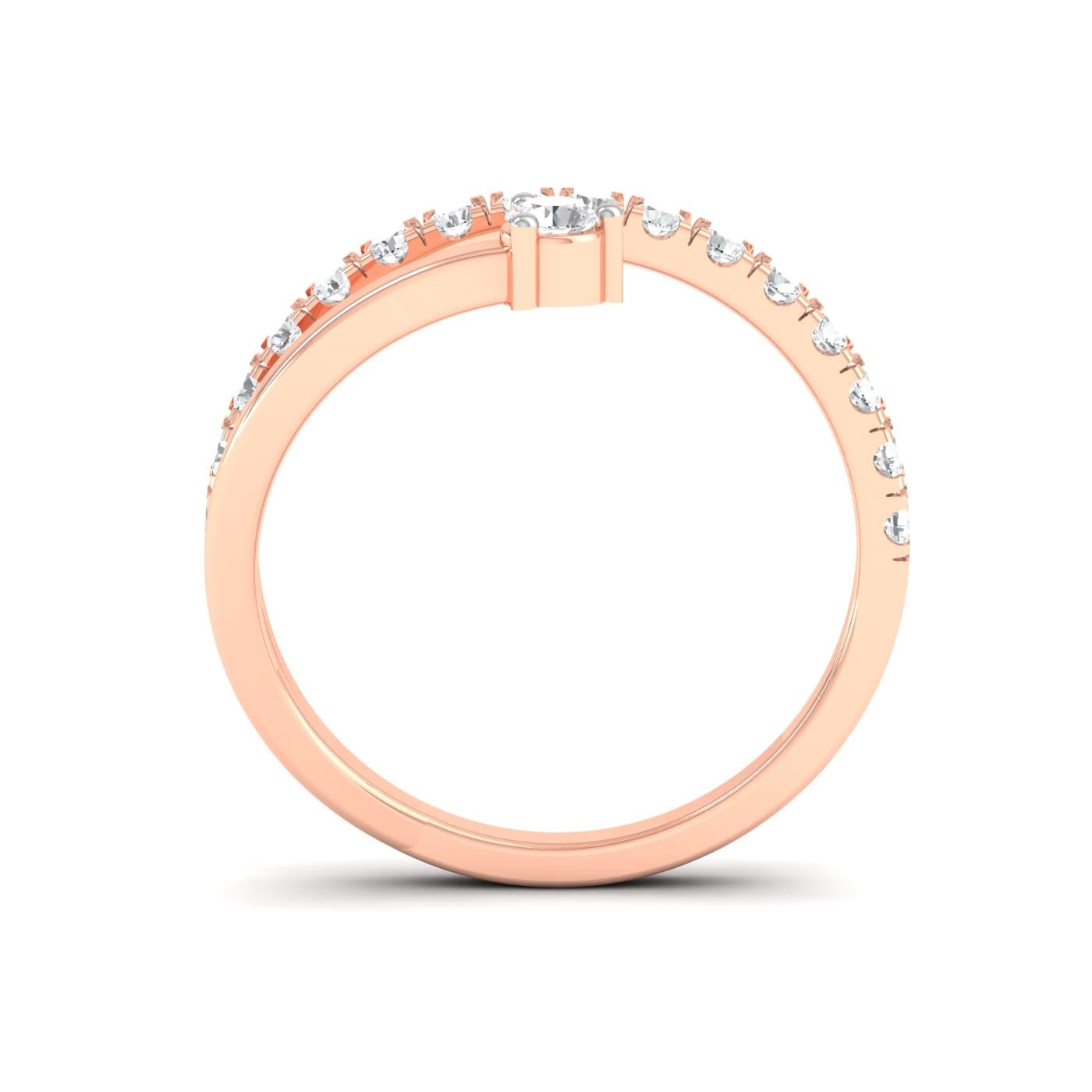 Freya Fleur Cluster Diamond Ring