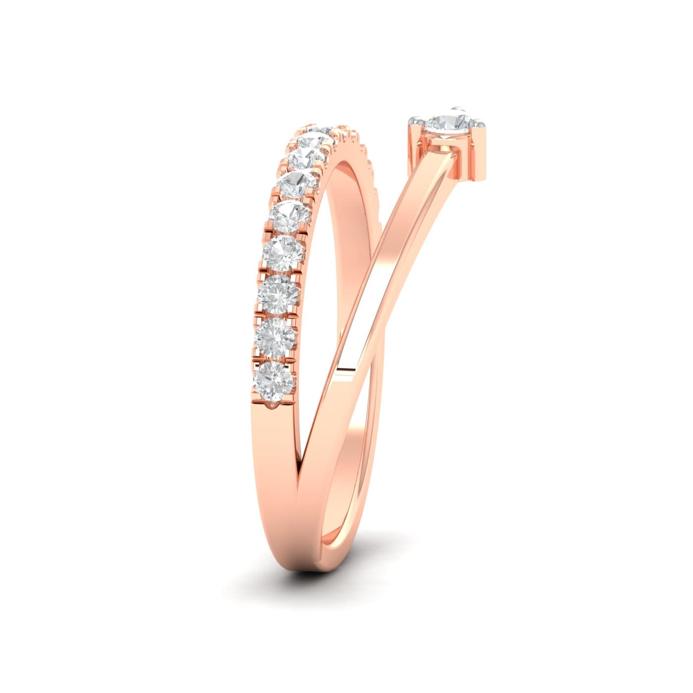 Freya Fleur Cluster Diamond Ring