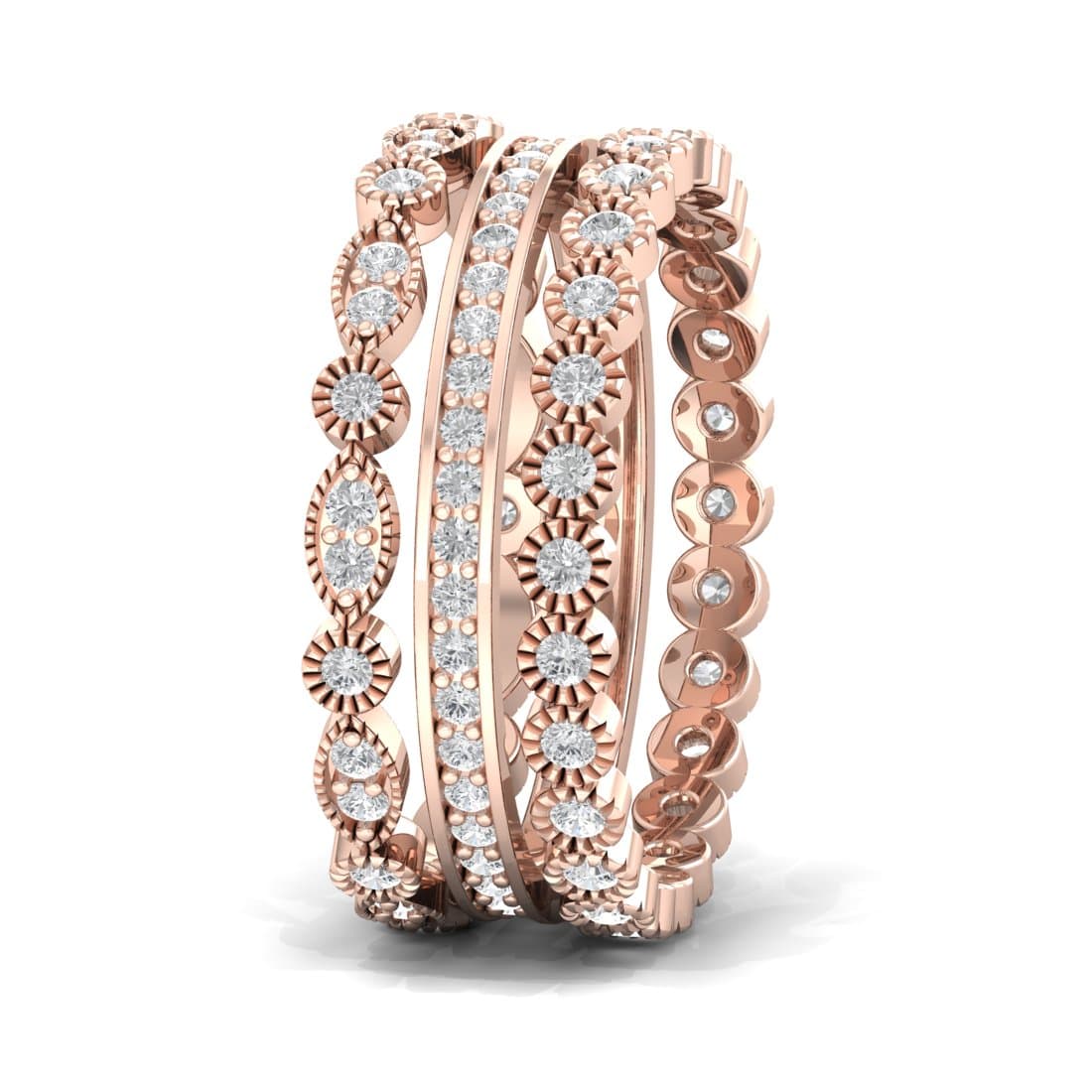 Eira Trio Layer Eternity Ring For Women