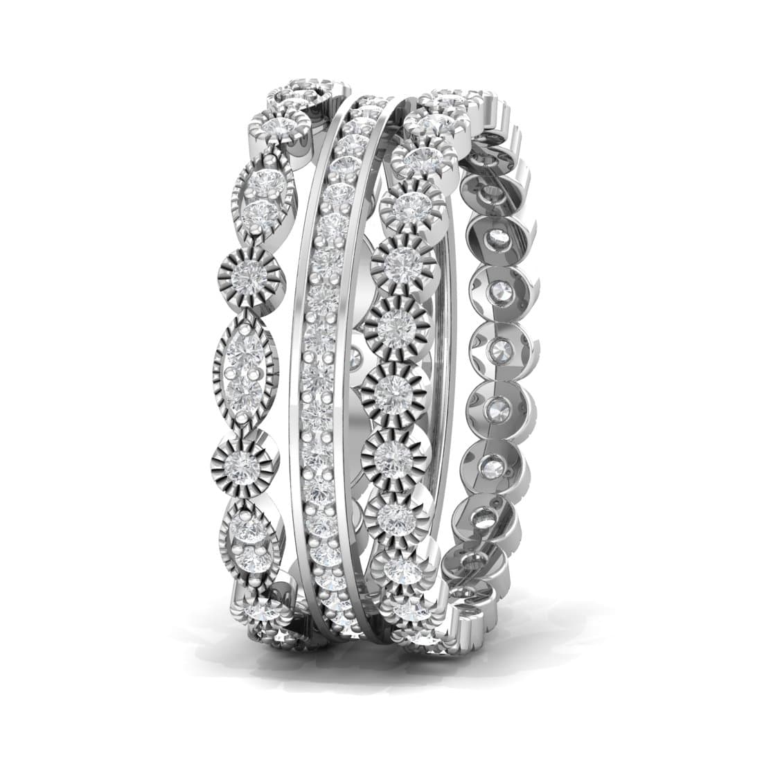 Eira Trio Layer Eternity Ring For Women
