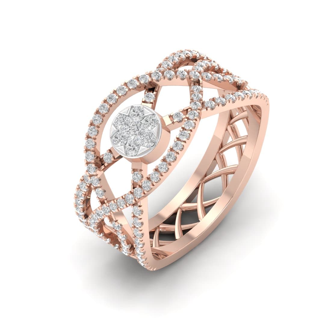 Lexie Halo Diamond Ring