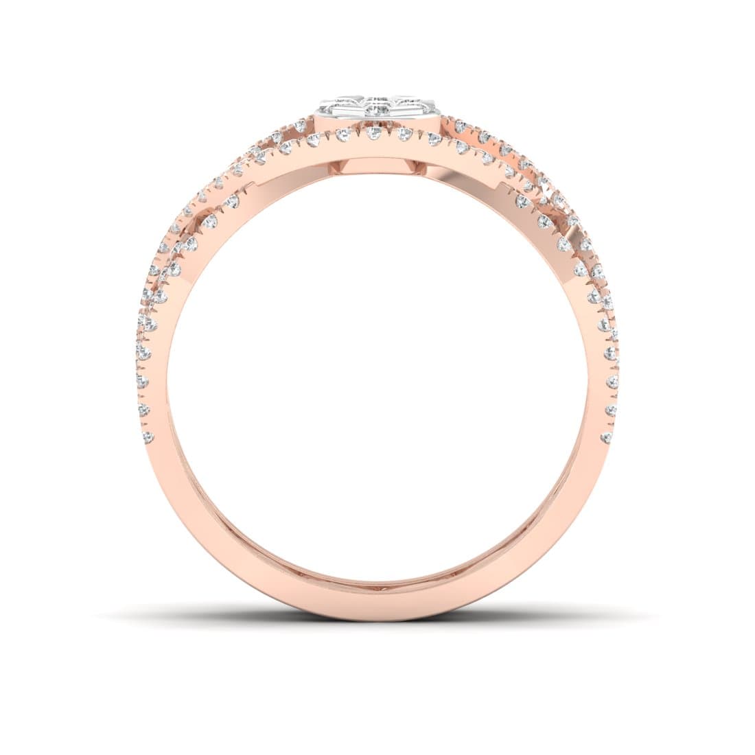 Lexie Halo Diamond Ring