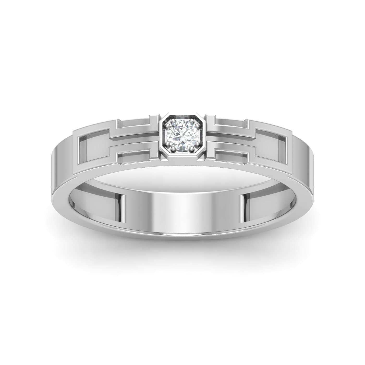 Xavier Modern Design Couple Rings