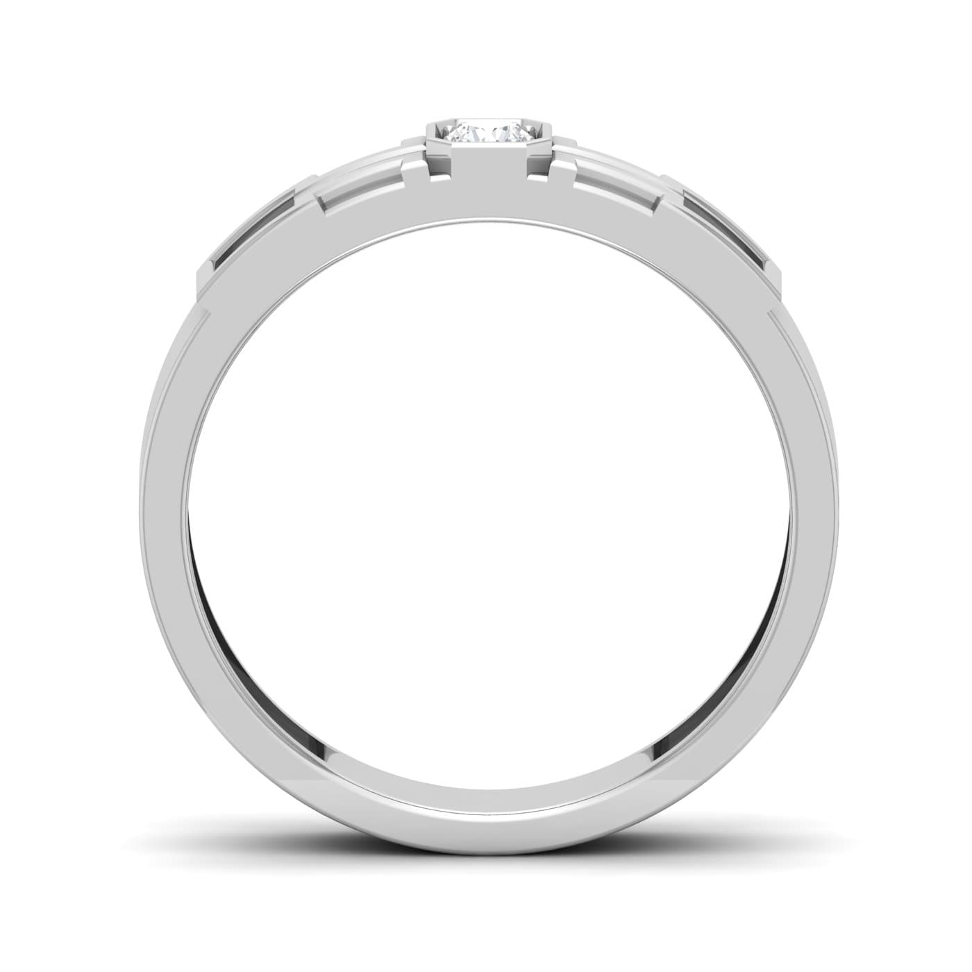 Xavier Modern Design Couple Rings