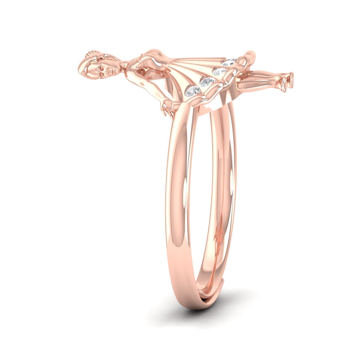 Danseuse Kids Diamond Ring