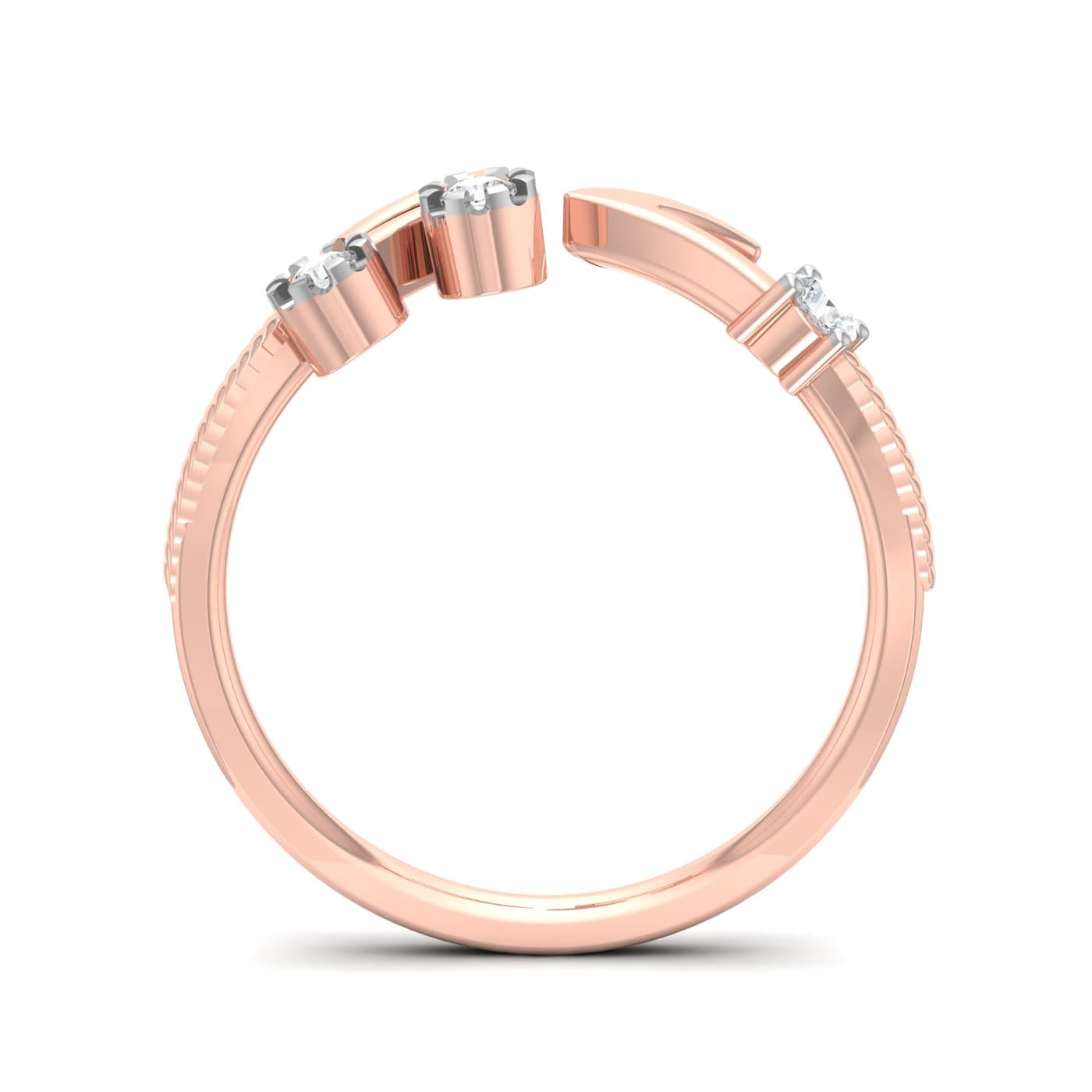 Beam Notes Diamond Ring