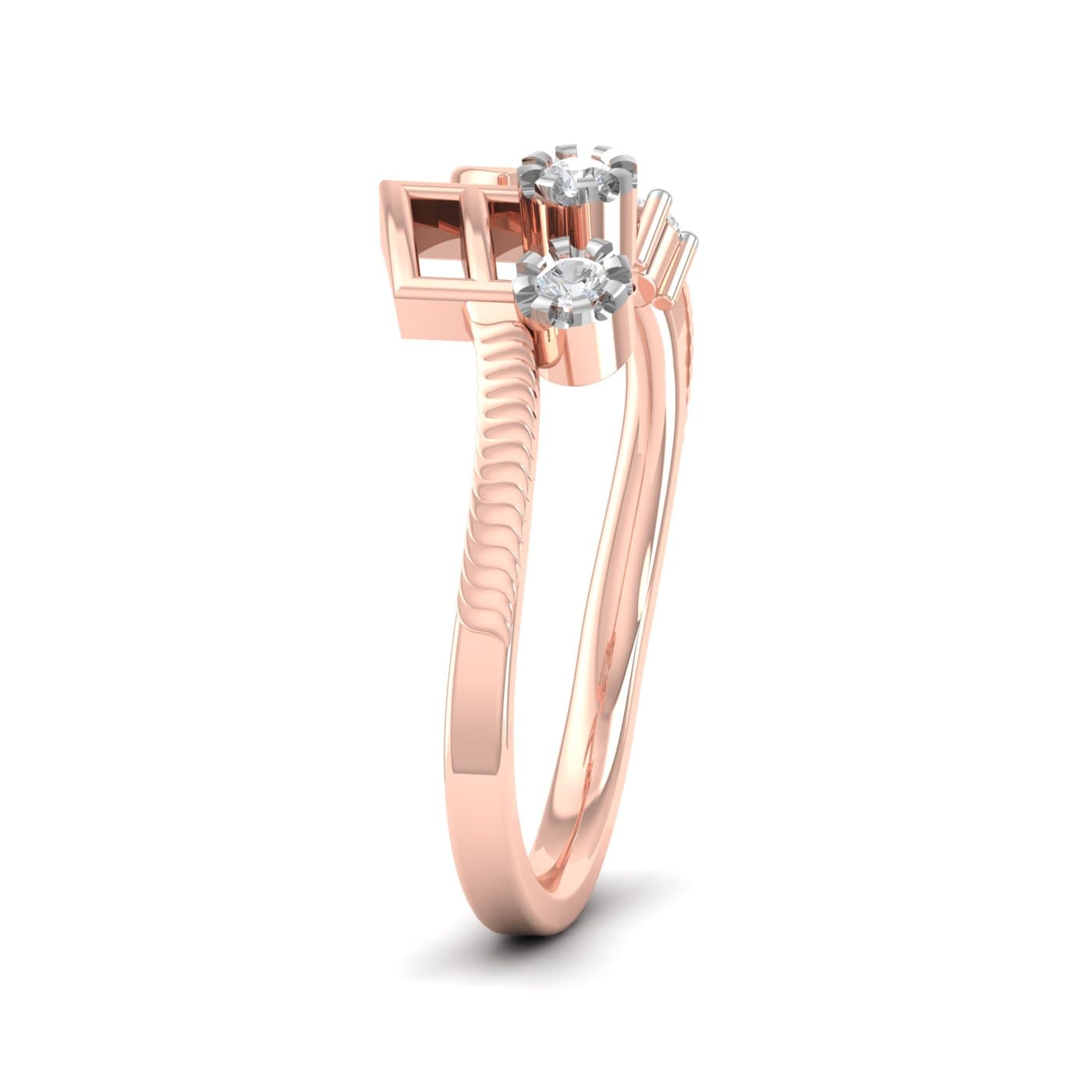 Beam Notes Diamond Ring