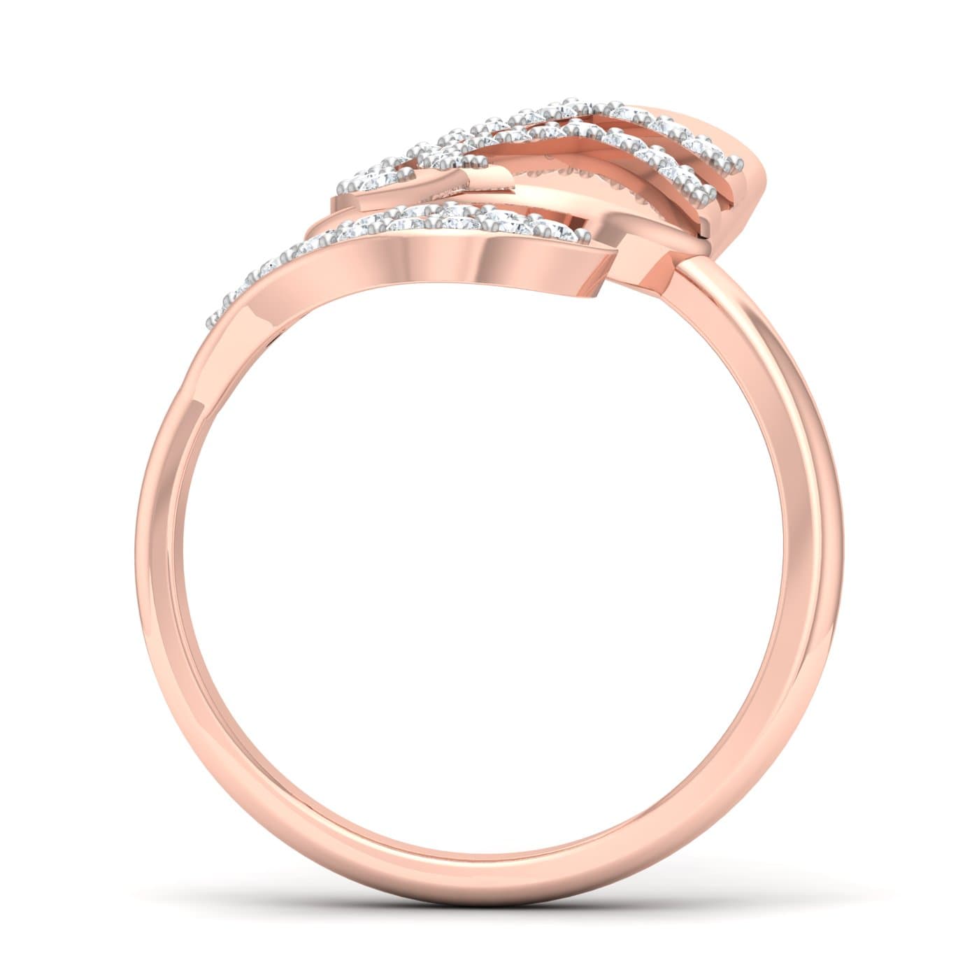 Women Finger Diamond Nail Ring