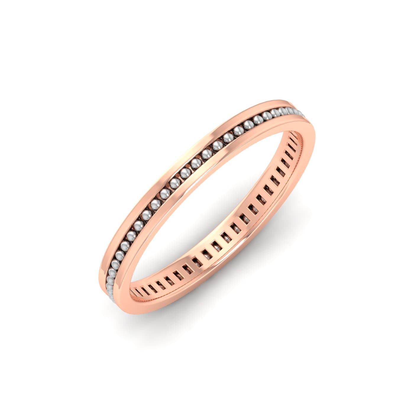 Channel Set Band Ring