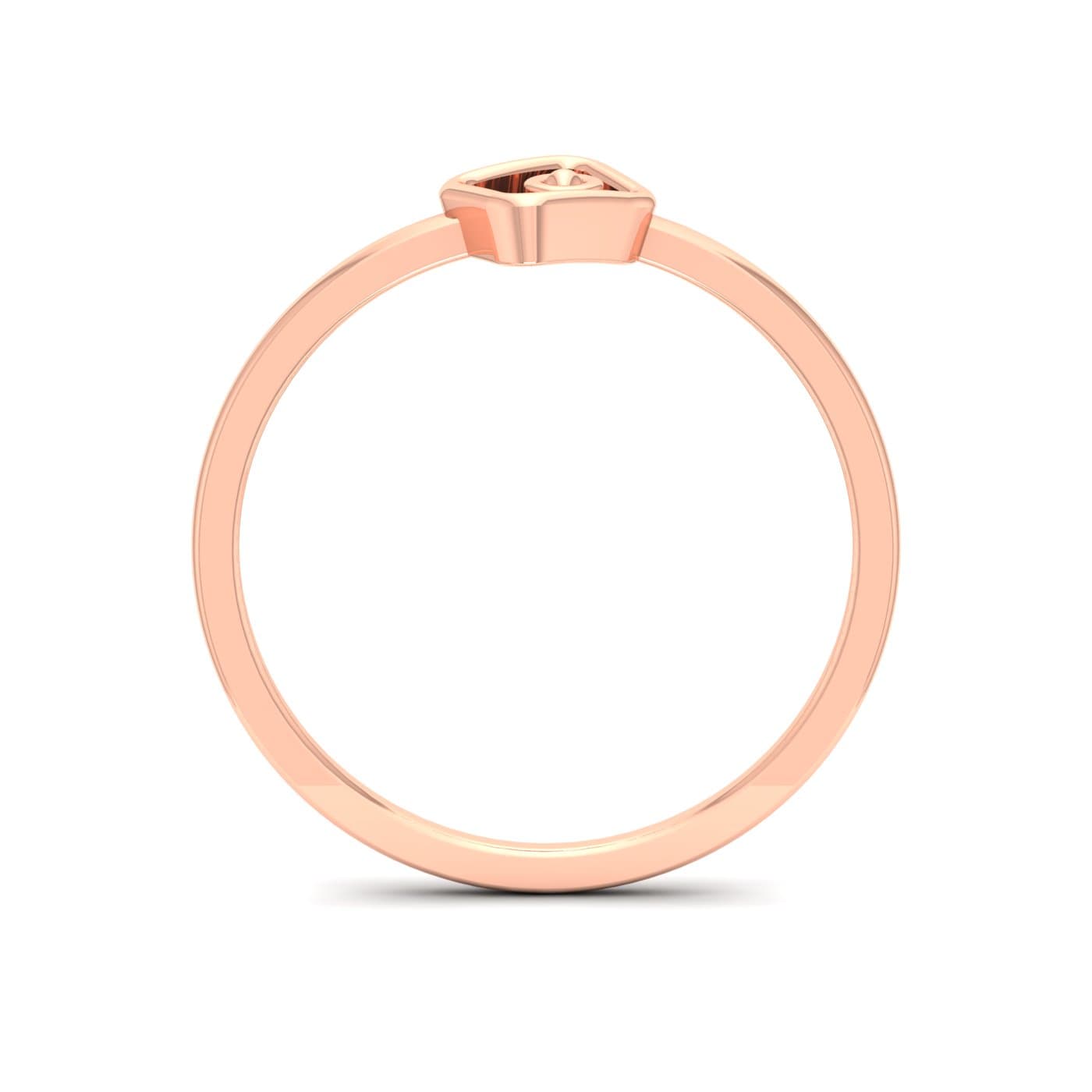 Cube Gold Ring