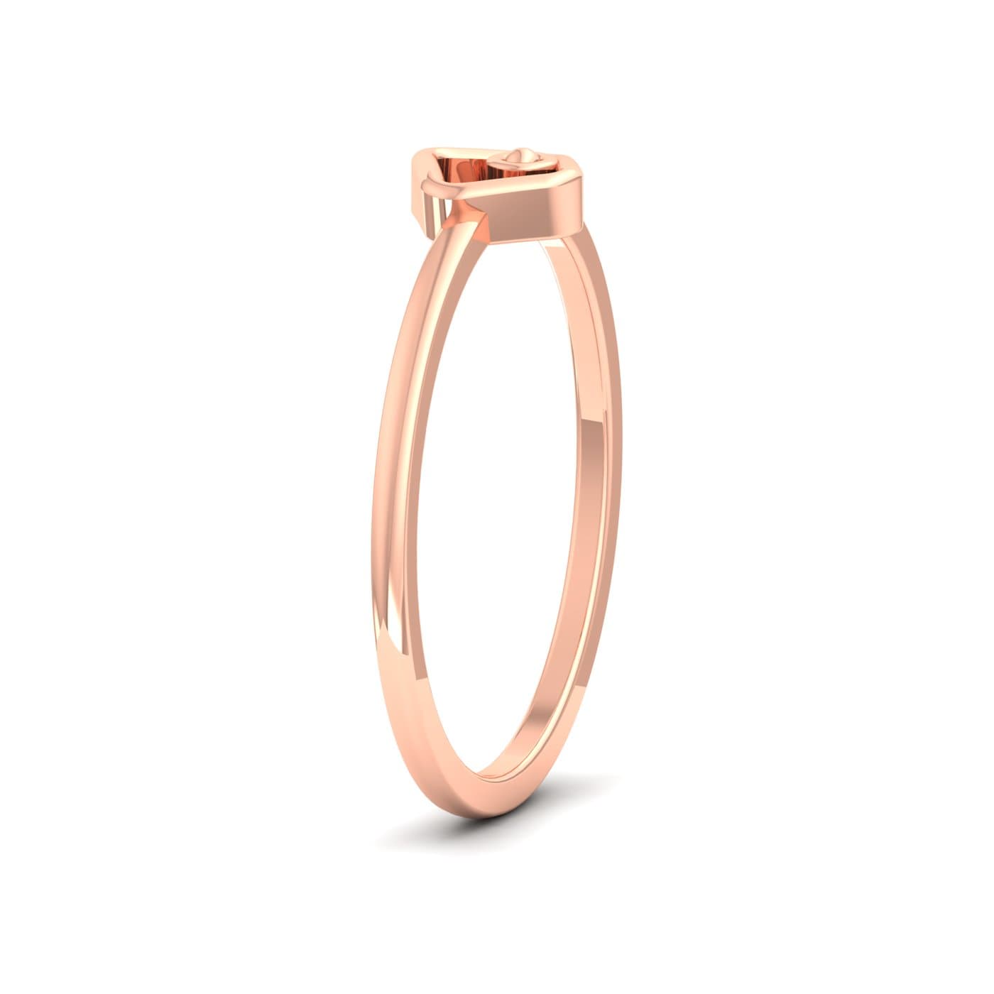 Cube Gold Ring