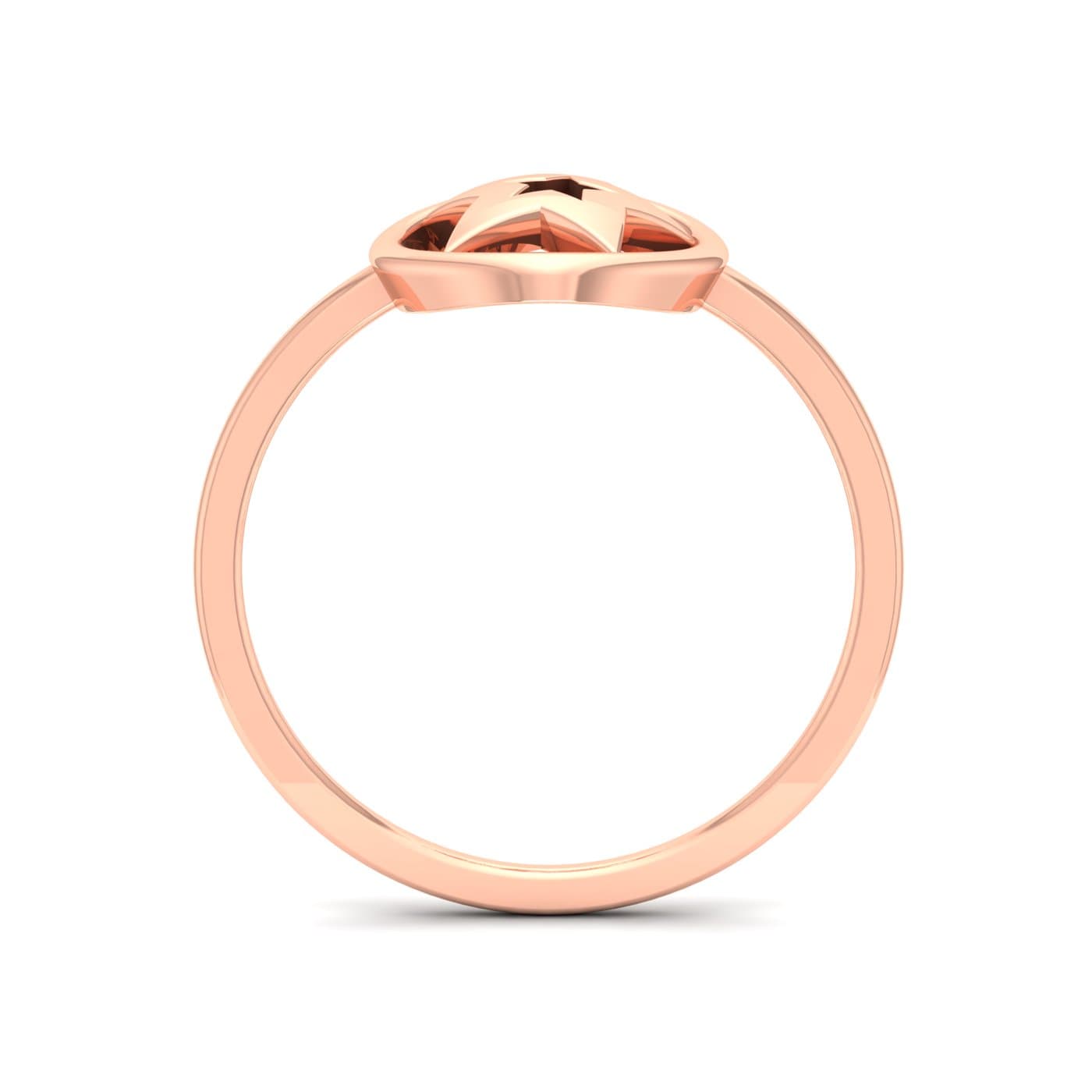 Minimalist Star Ring