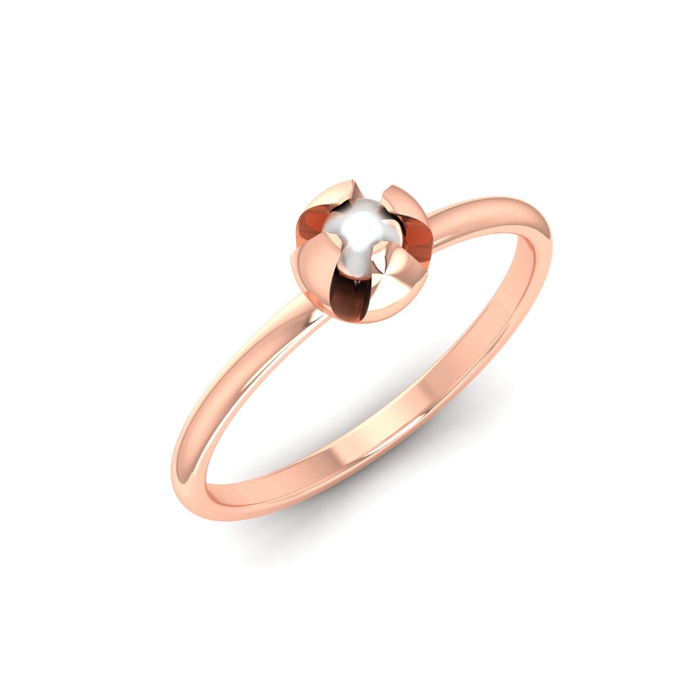 Lotus Love Gold Ring