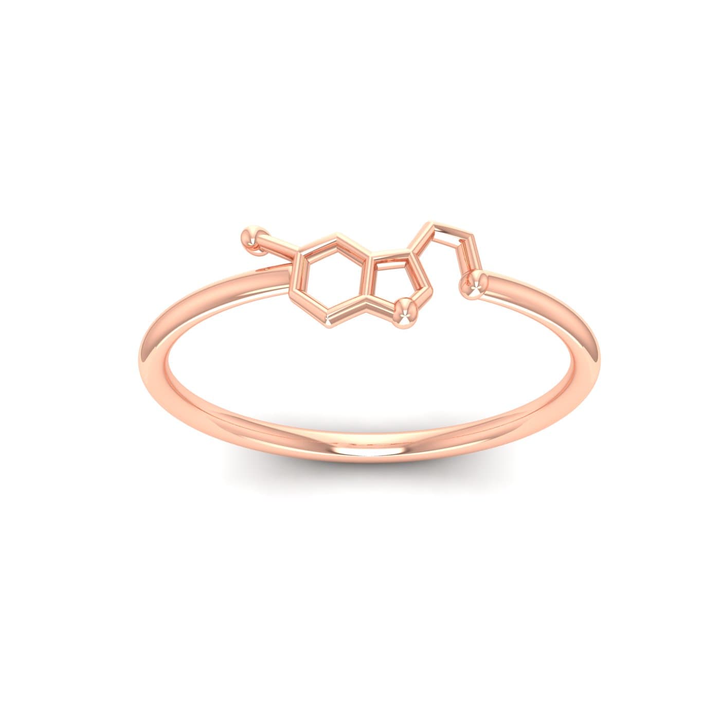 Serotonina Gold Ring