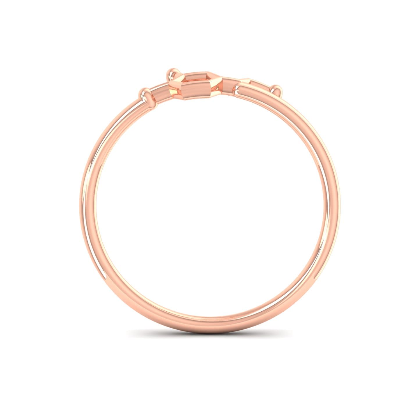 Electron Orbit Gold Ring