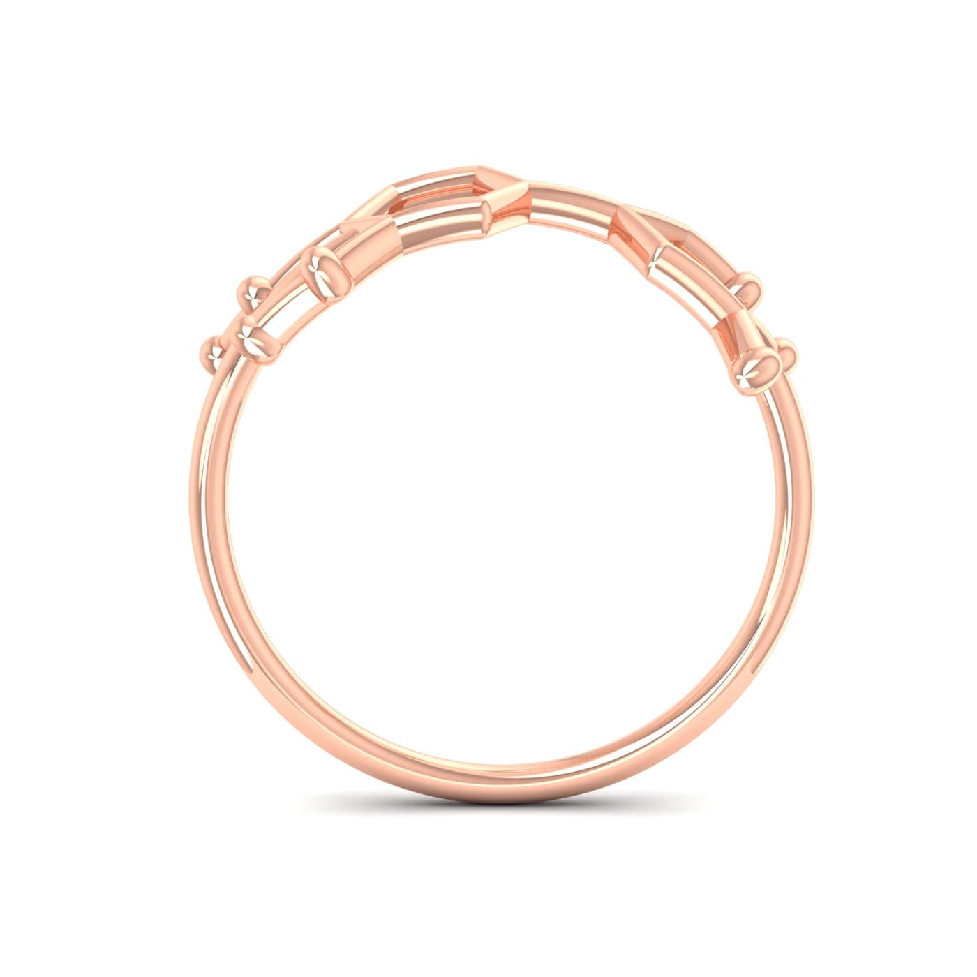 Molecule Magic Gold Ring