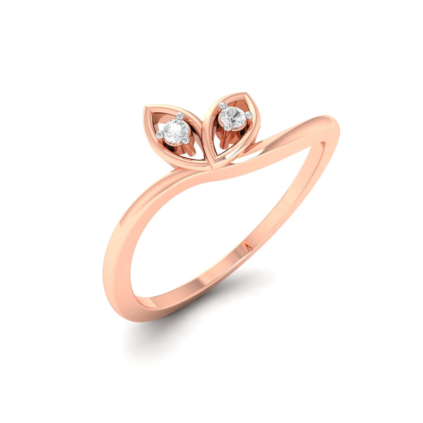 Fairy Wings Diamond Ring