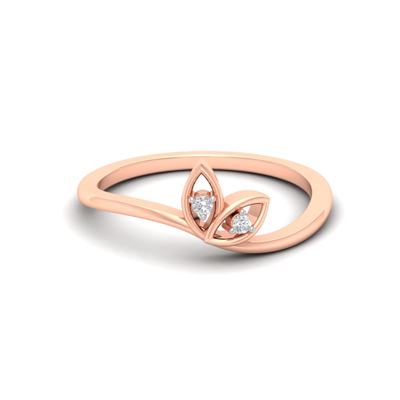 Fairy Wings Diamond Ring