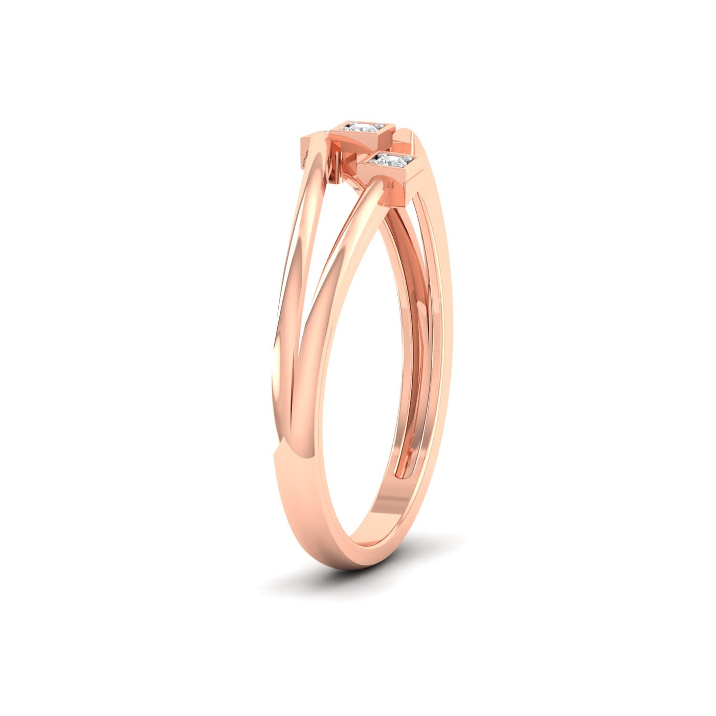 Blocchi Delicate Diamond Ring