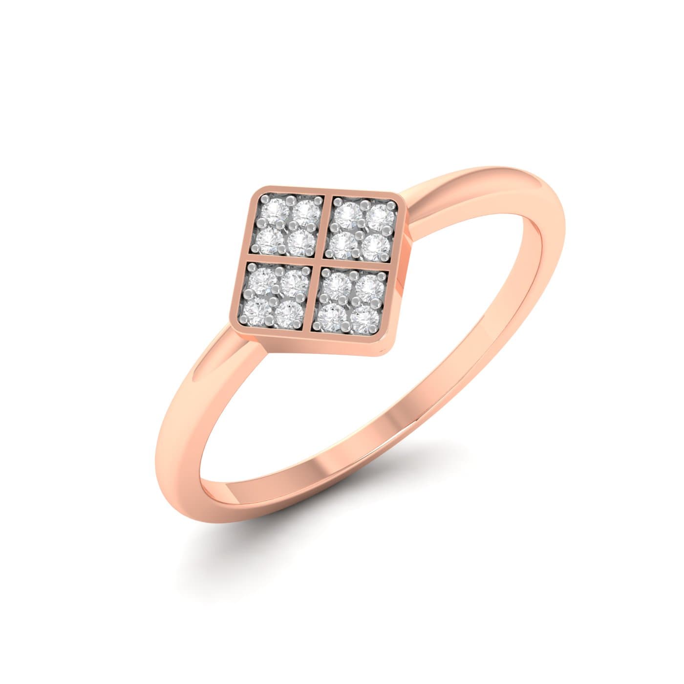 Blocks Patterns Diamond Band