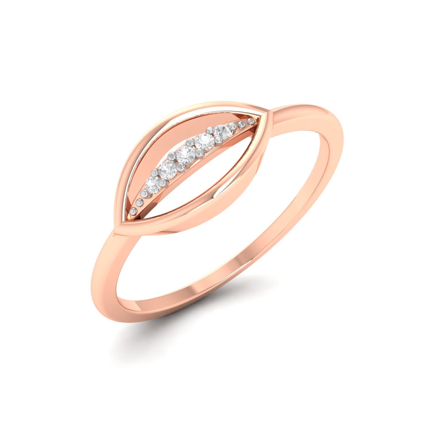 Cardamom Delicate Diamond Ring