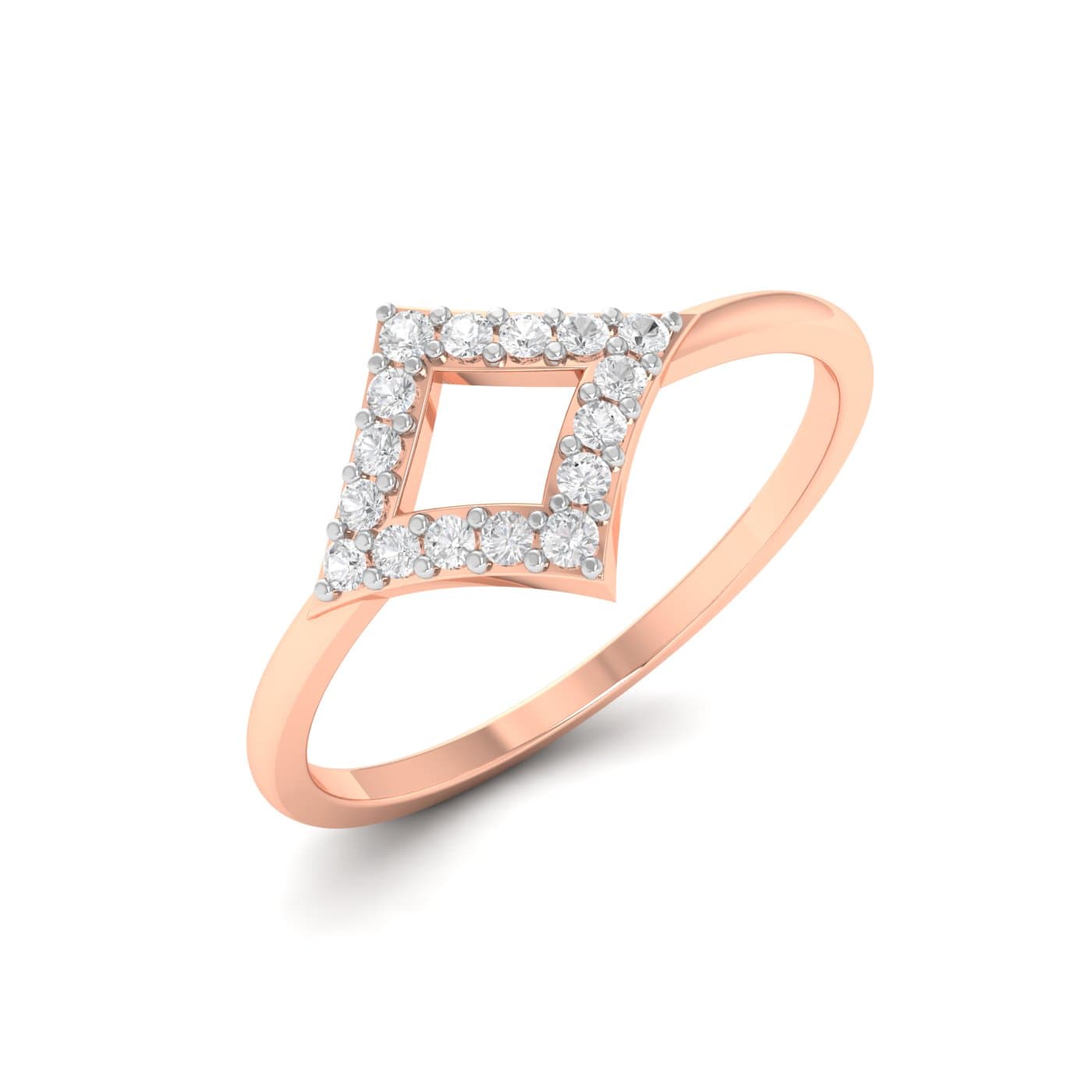 Cerf Volant Diamond Ring
