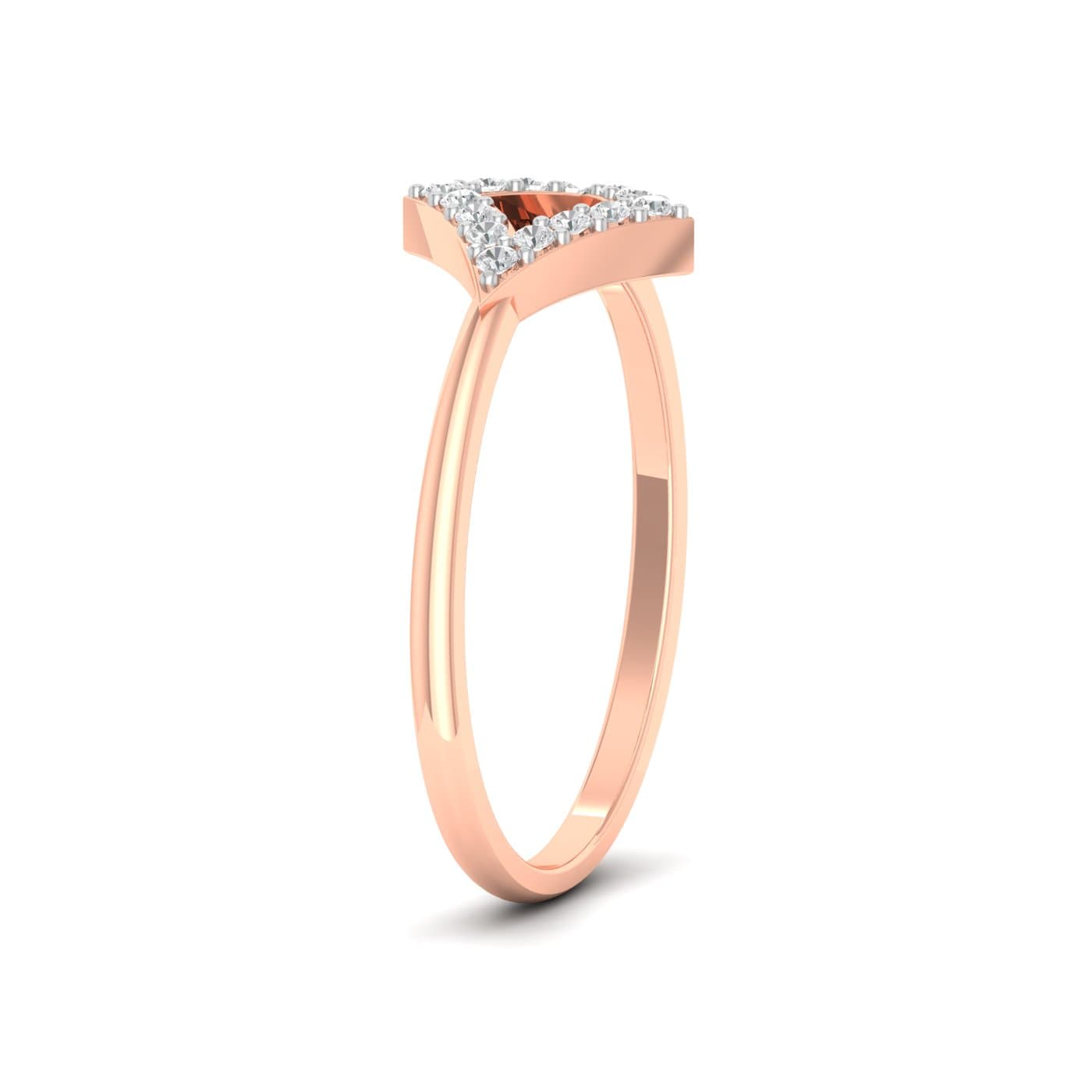 Cerf Volant Diamond Ring