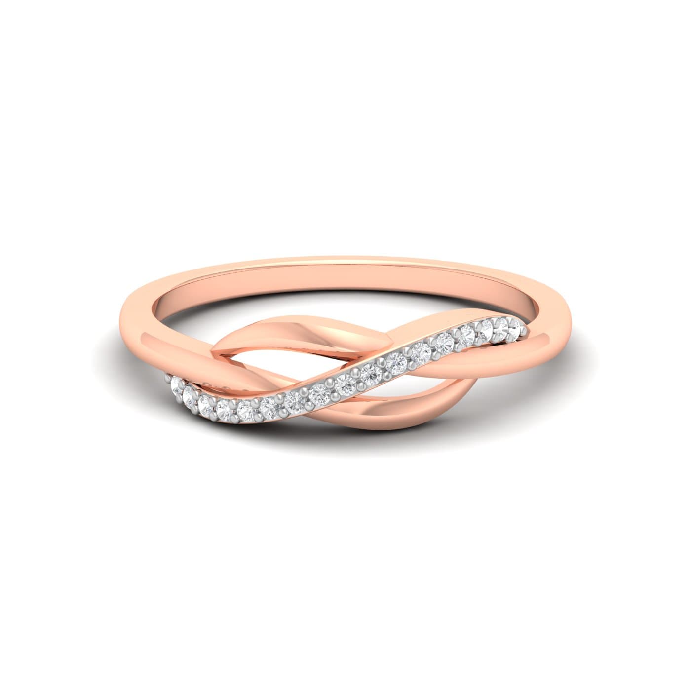 Wavy Diamond Delicate Ring