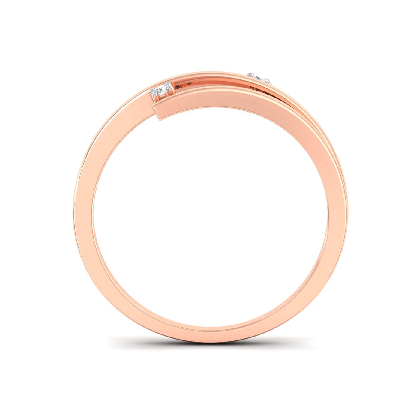 Two Stone Spring Diamond Ring