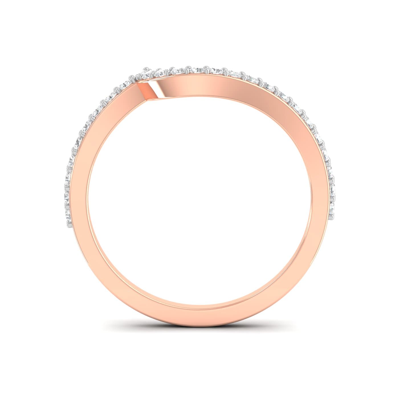 Welle Eternity Half Diamond Ring