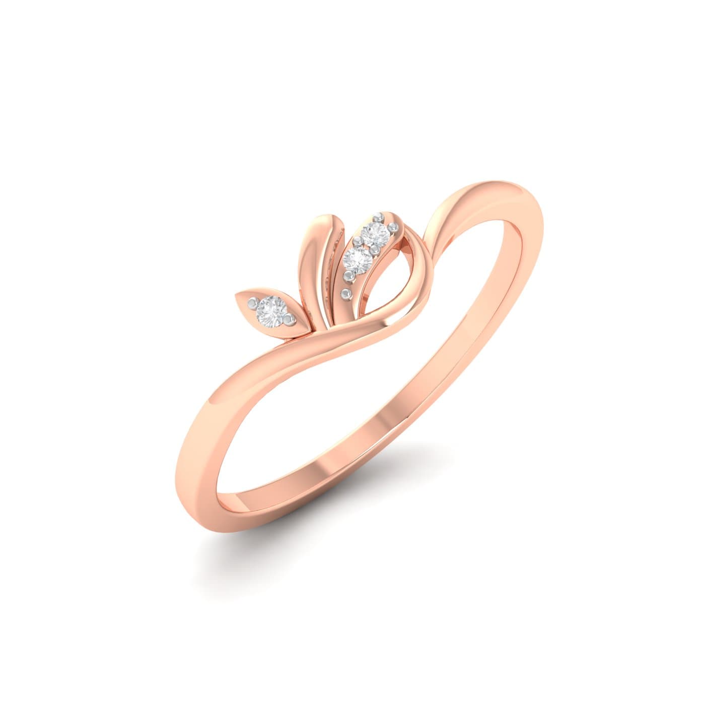 Appy Three Stone Diamond Ring