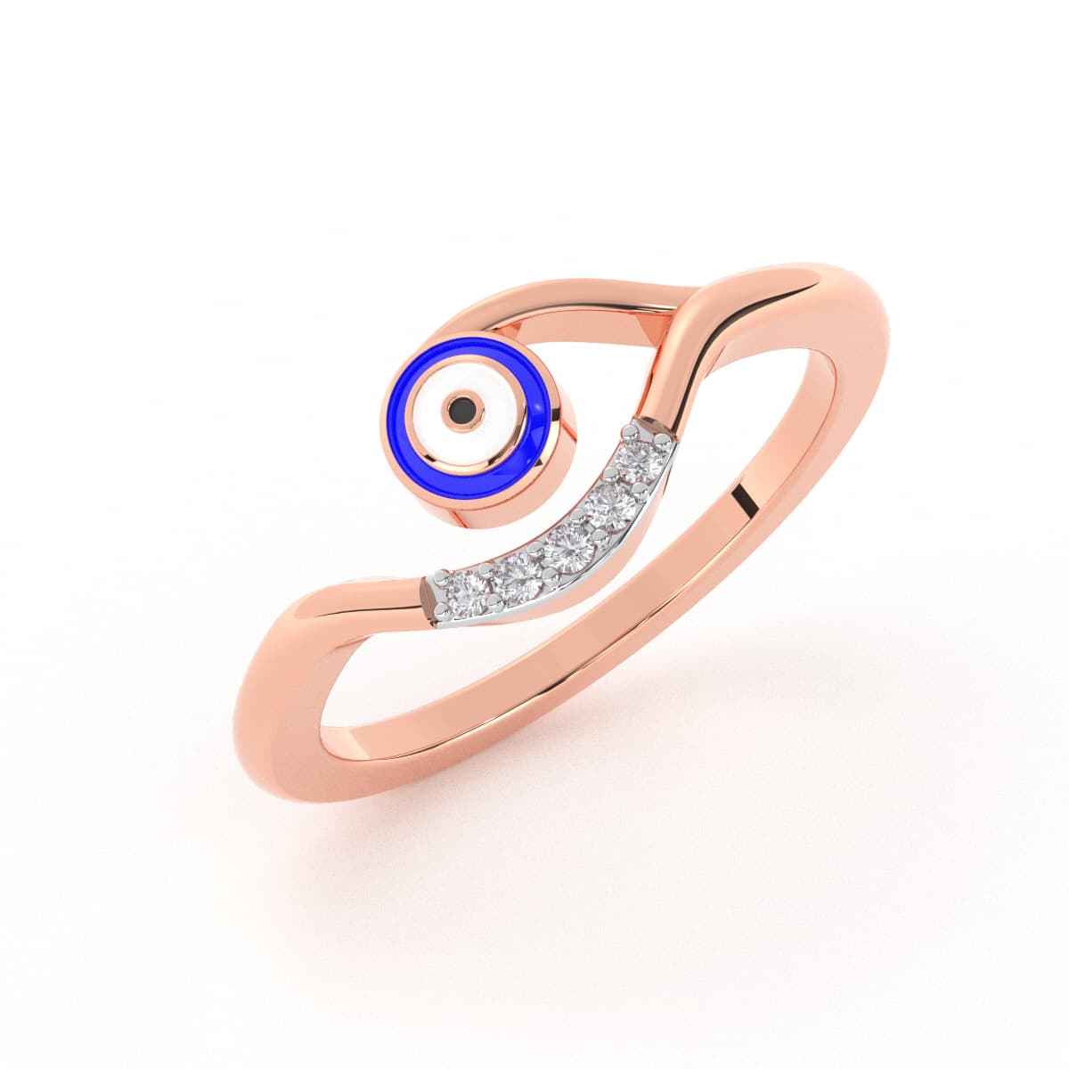 Third Eye Defender Diamond Ring