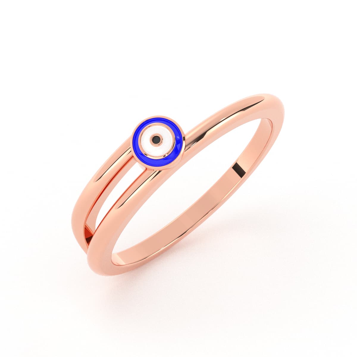 Classic Gold Evil Eye Ring