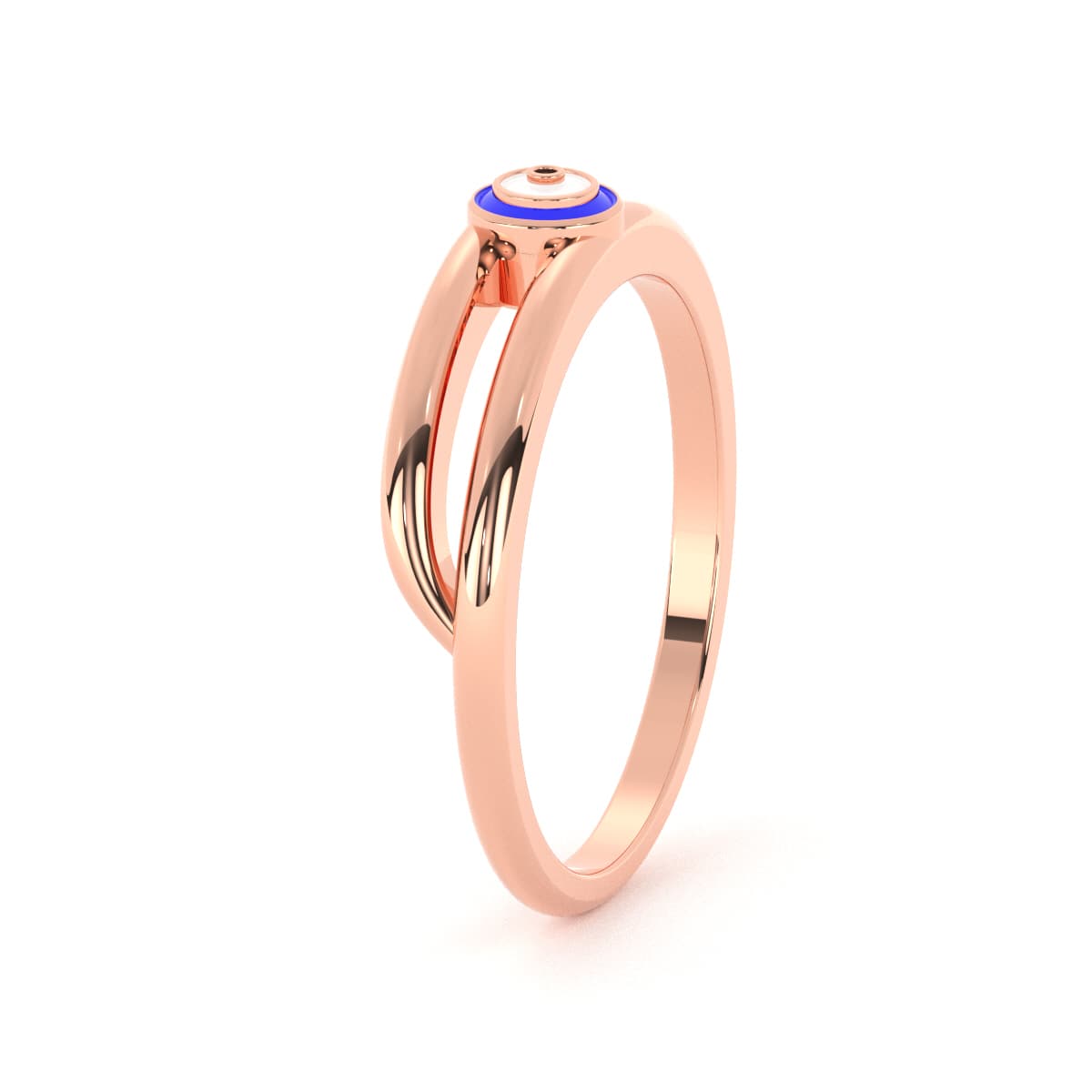 Classic Gold Evil Eye Ring